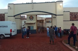 Fachada de la Penitenciaría de Pedro Juan Caballero