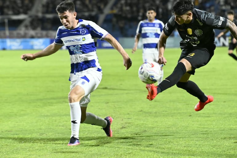 El chileno Esteban Patricio Matus (24 años) tuvo un buen debut en Olimpia pese a la caída.