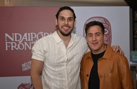 Néstor Ló y Edu Martínez.