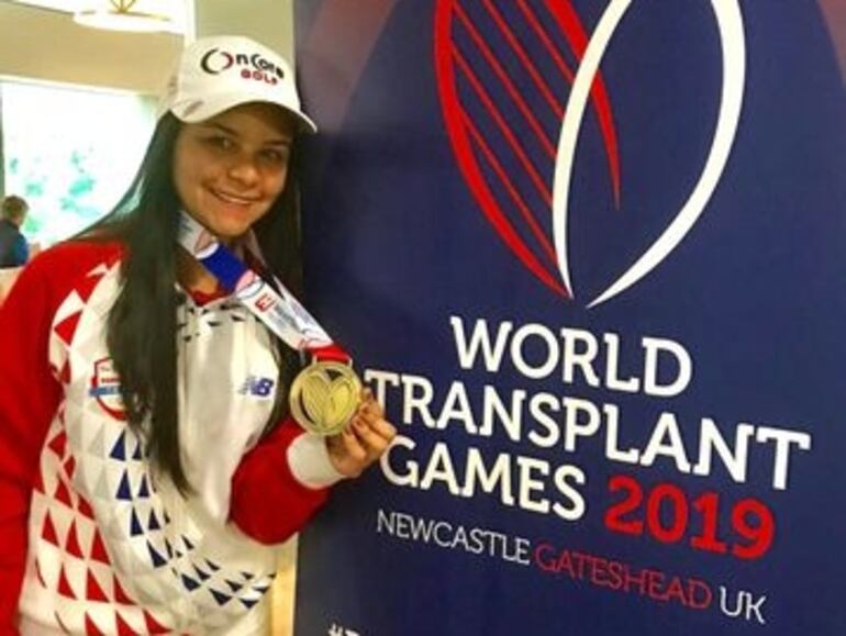 Tatiana Benítez, la primera paciente trasplantada del corazón en Paraguay y un símbolo de perseverancia por la vida.