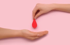 Concepto de donación de sangre.