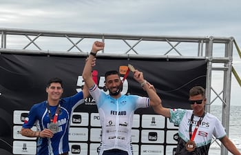 Gaëtan Fetaud (34 años), francés radicado en Paraguay ganador en Coquimbo, Chile.