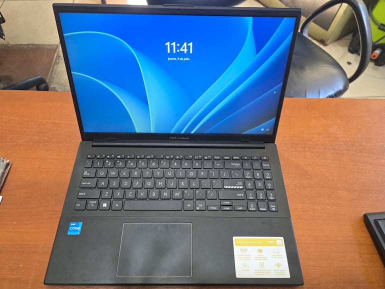 La notebook robada fue recuperada.