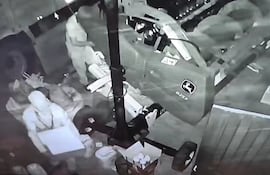 Video: hurtan insumos agrícolas y maquinarias en Itapúa Poty