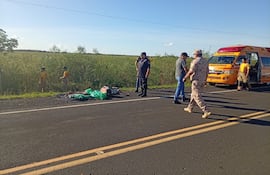 Accidente fatal en Ñeembucú.