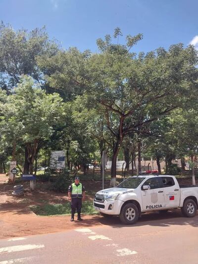 Policía refuerza controles en instituciones educativas de Caacupé.
