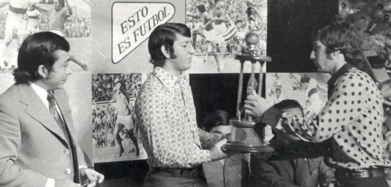 Julio Del Puerto con Saturnino Arrúa y Roberto Cino.