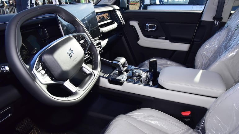 Los nuevos Jetour cuentan con interior premium, para la comodidad y seguridad del conductor.