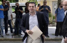 Alexis Tsipras, líder del izquierdista Syriza