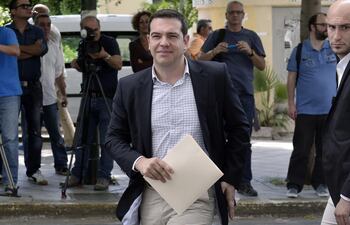 Alexis Tsipras, líder del izquierdista Syriza