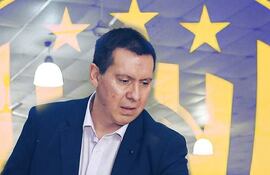 Hugo Daniel Rodríguez (51 años), presidente del Sportivo Luqueño.