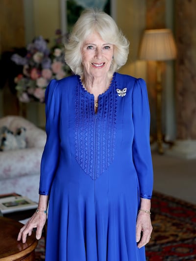 La reina Camila celebra sus casi 8 décadas de vida. Esta imagen fue captada por el fotógrafo Chris Jackson en Hillsborough Castle.