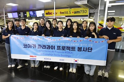 Gyuri Kim, Jiwon Moon, Gayoung Song, Soo Ah Lee, Huiseon Sin, Jonguk Kim, Gayeong Park, Sol Lee, Ju Eun Kim, Jiwon Kim, Euna Jung, Rayoung Choi y Sangbhin Ryu.