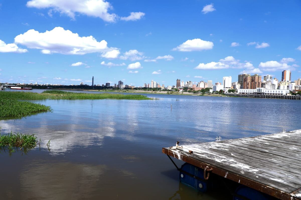 Nivel del Río Paraguay: Asunción registra descenso y se mantiene bajo la marca crítica
