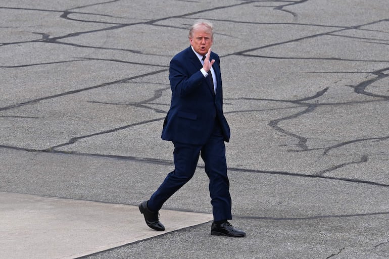 Donald Trump, presidente de Estados Unidos. 