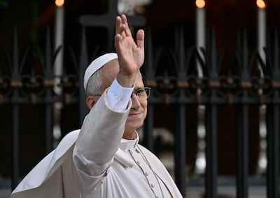 El papa León XIV.