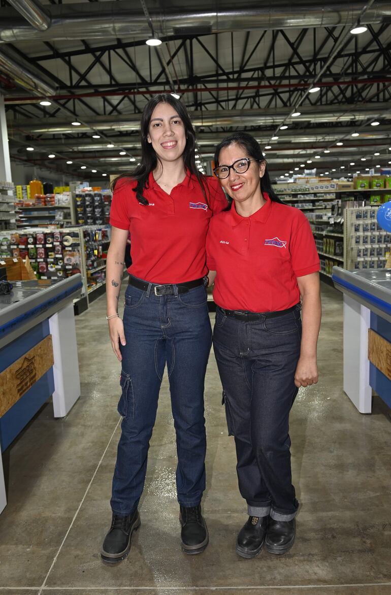 Agustina Castillo y Silvia Gómez. 