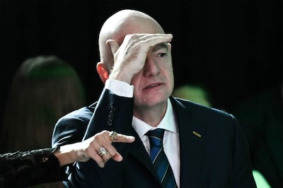 Giovanni Vincenzo Infantino (56 años), presidente de la FIFA.