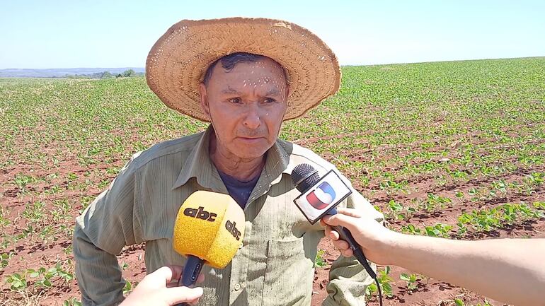José Domingo Vázquez, agricultor.