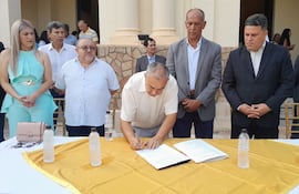 Autoridades de Cordillera se pronuncian en defensa del Acuífero Caacupé y rechazan uso para emprendimientos privados