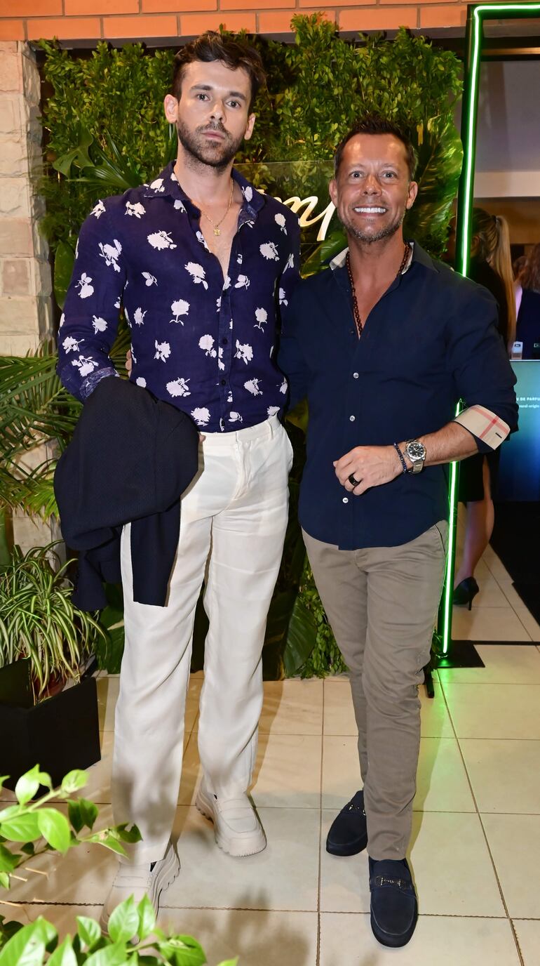 Robert Plate y Raúl Fanego.