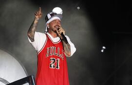 El cantante colombiano J Balvin.