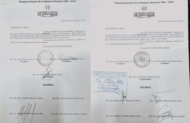 La Comisión Especial dio mesa de entrada al pedido de intervención de la Cámara de Diputados.