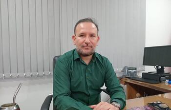 Dr Derlis León, Gerente de Salud del IPS