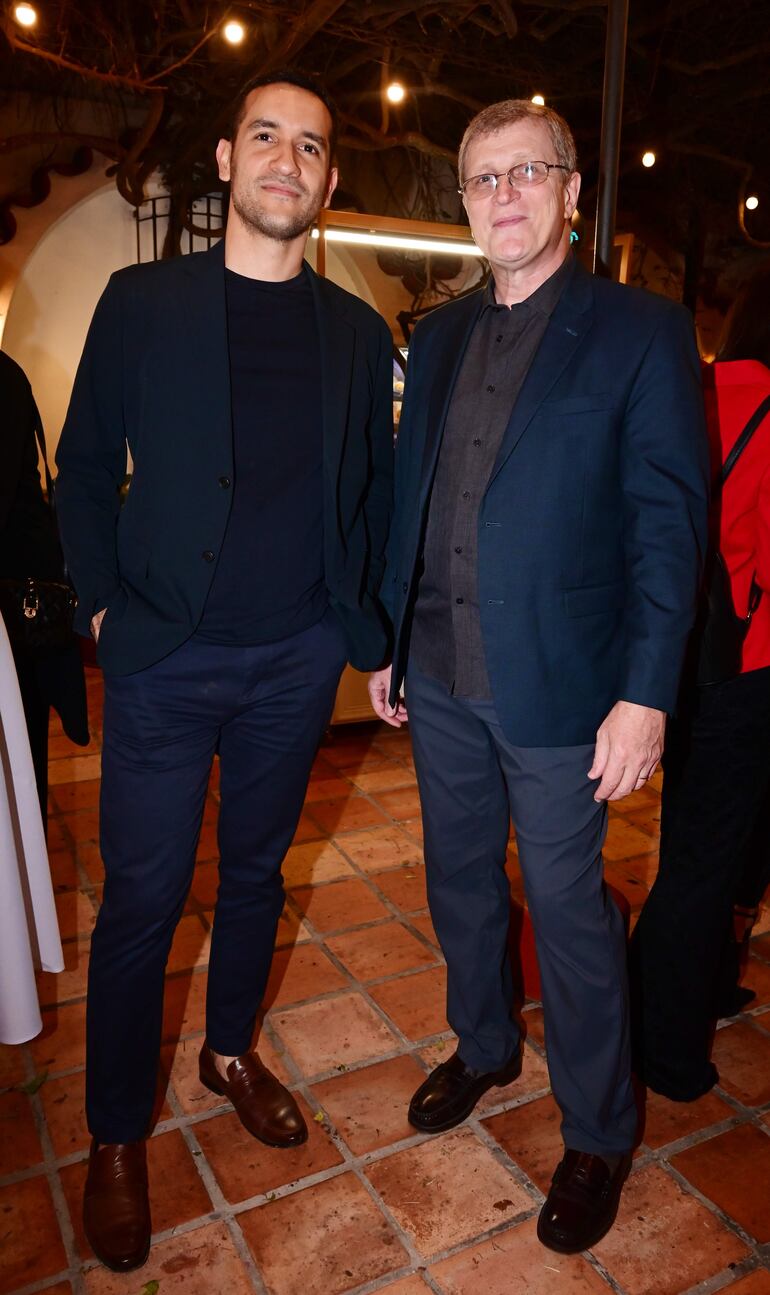 Marcos Samudio y Jerome Pin.