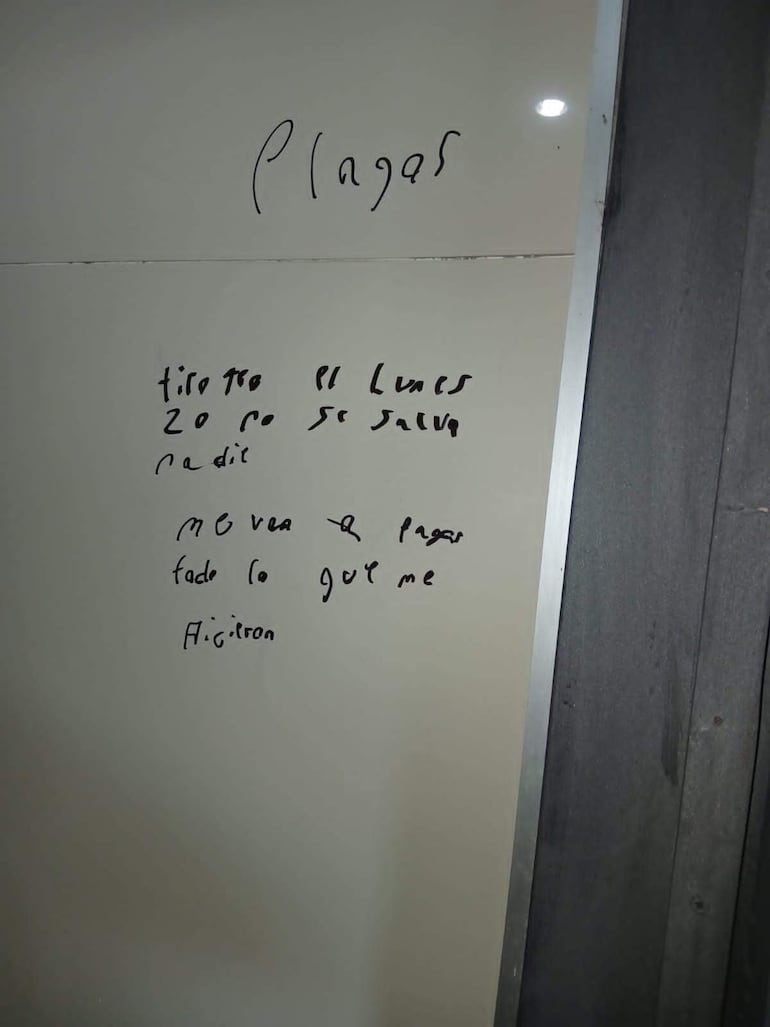 Identifican a estudiante que dejó amenaza en el baño de una escuela: “fue solo una broma”