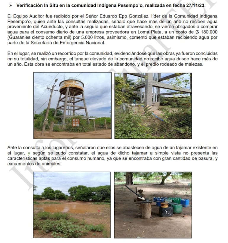 Auditoría de Contraloría sobre el acueducto
13-12-2025