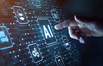 Concepto de inteligencia artificial.