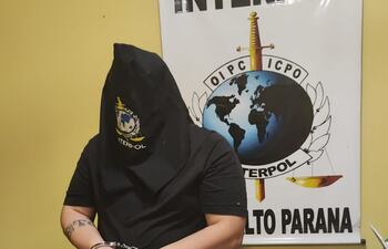 Facundo García Reidel (26), sospechoso detenido.