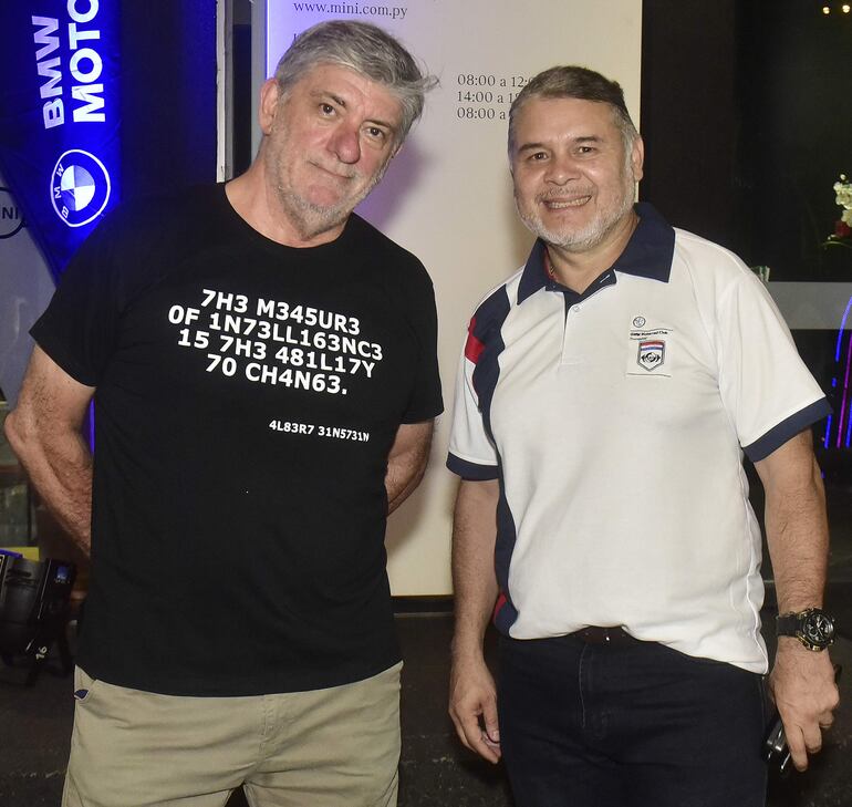 Juan Moreno y Michael Carballo.