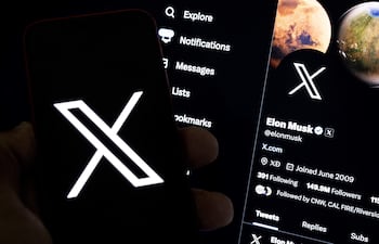 Logotipo de la red social X