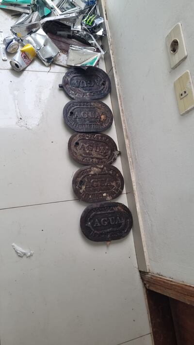 Mariano Chávez Maldonado (42), quien fue detenido con cinco tapas de medidores de Essap.