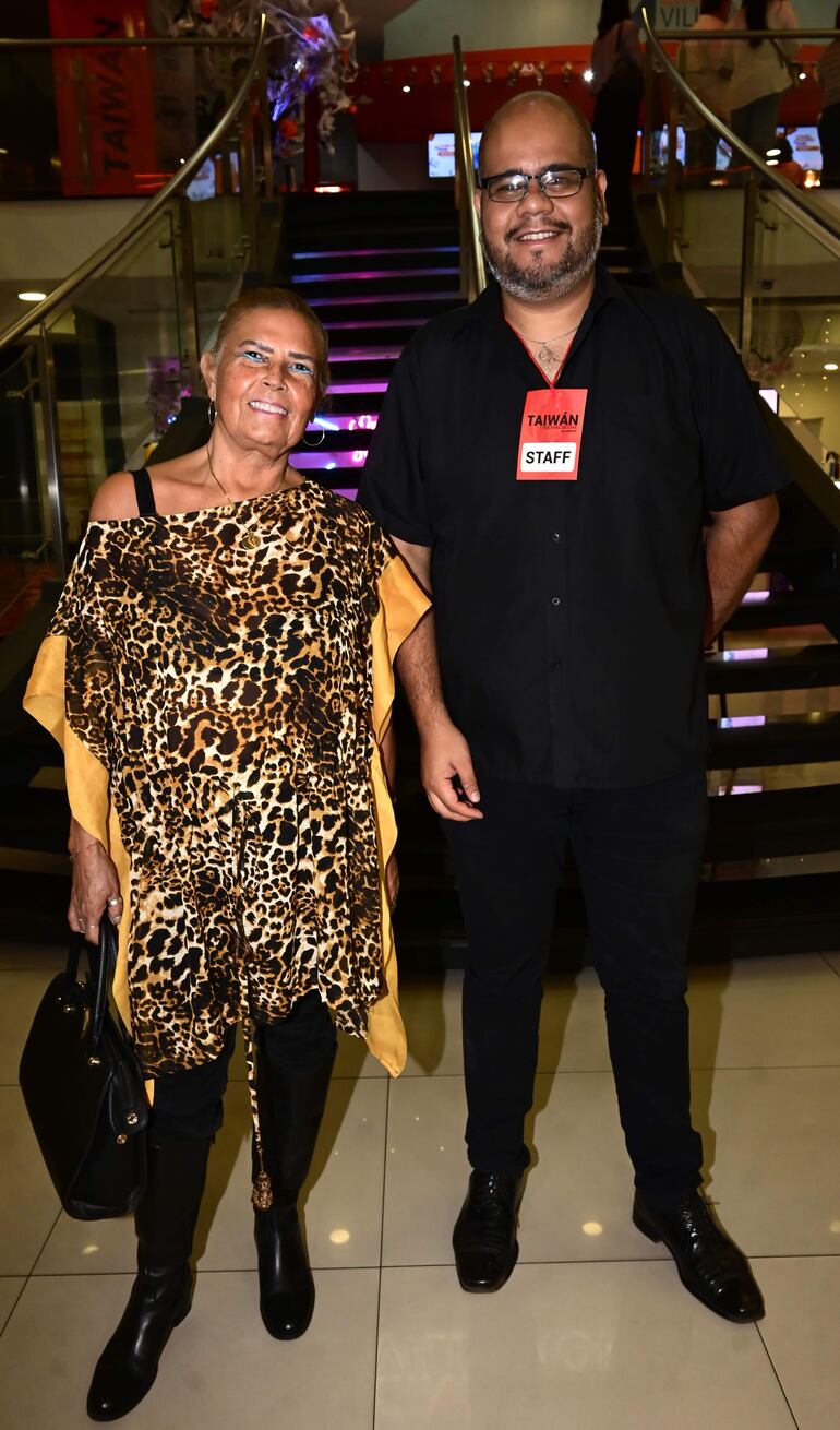 Graciela Fretes y Osvaldo Sánchez.