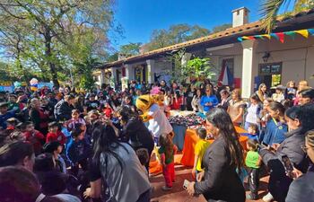 Los niños vivieron un grato momento en la Expo CEBINFA 2025.