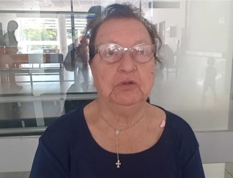 Felicia Duarte, reclama más medicamentos para los crónicos.