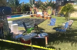 Hombre muere electrocutado en cumpleaños familiar.