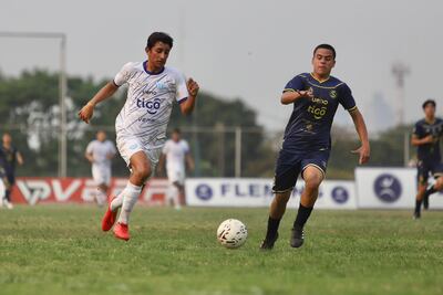 Juan Jesús Alfonso avanza ante la marca de Ángel Damián Ibarra. (Foto: APF)