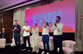 Acto de Johanna Ortega (Gentileza)