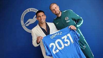 Diego Gómez renovó con Brighton por cinco temporadas.