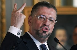 Rodrigo Chaves, presidente de Costa Rica.