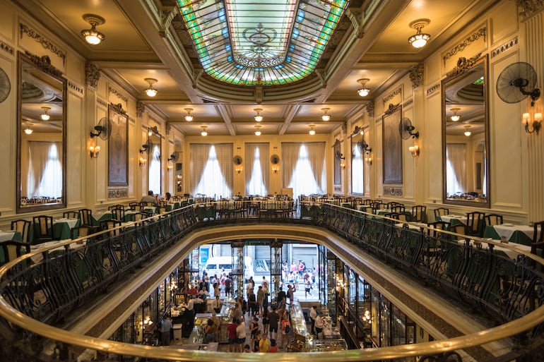 Confeitaria Colombo, Río de Janeiro, Brasil.