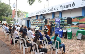 Ante casos de dengue lanzan plan de contingencia en varios municipios de Central. La foto corresponde a la municipalidad de Ypané.