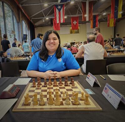 WIM Gabriela Vargas (35 años) ganó su primera norma WGM.