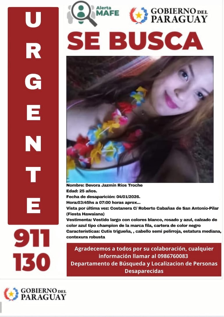 Policía nacional desaparecidos