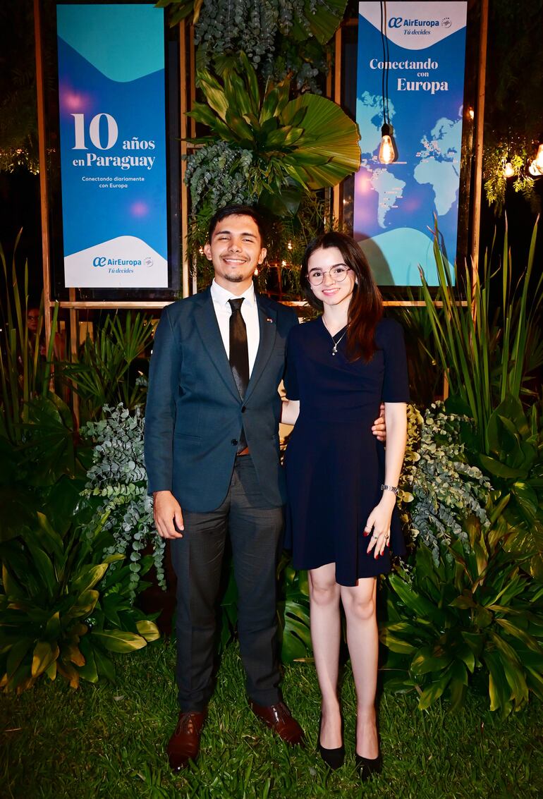 Walter Villalba e Ivanna Corbeta. 