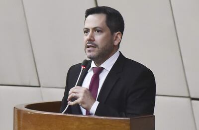 Raúl Latorre, diputado por el Partido Colorado y presidente de la Cámara Baja.